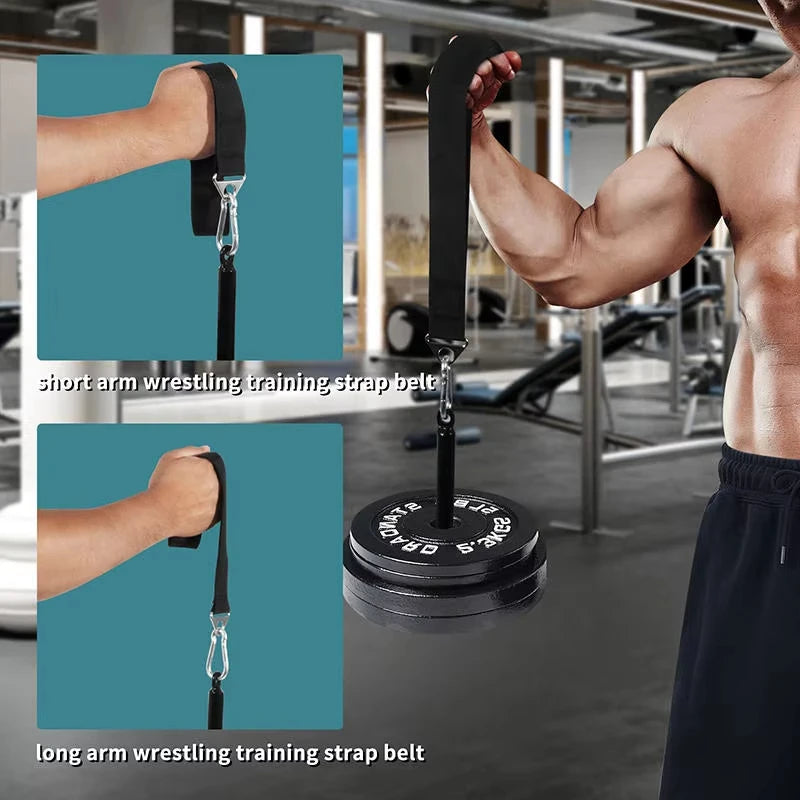 Fitness Arm Wrestling Training Strap Home Gym Wrist Forearm Arm Blaster & Hand Grip Band for Armwrestling Pronation Rope - Problems Solved