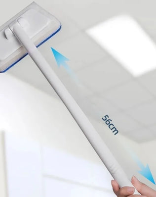 Cleaning Brushes  Bathroom Accessories Wall Cleaning Sponge Hanging Long Handle Removable Floor Bathtub Home Household - Problems Solved