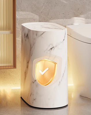 Bathroom Toilet Hotel B&B With Lid Kitchen Living Room Sandwich Trash Can Lid Multi-purpose Modern Toilet Hygienic Sandwich - Problems Solved