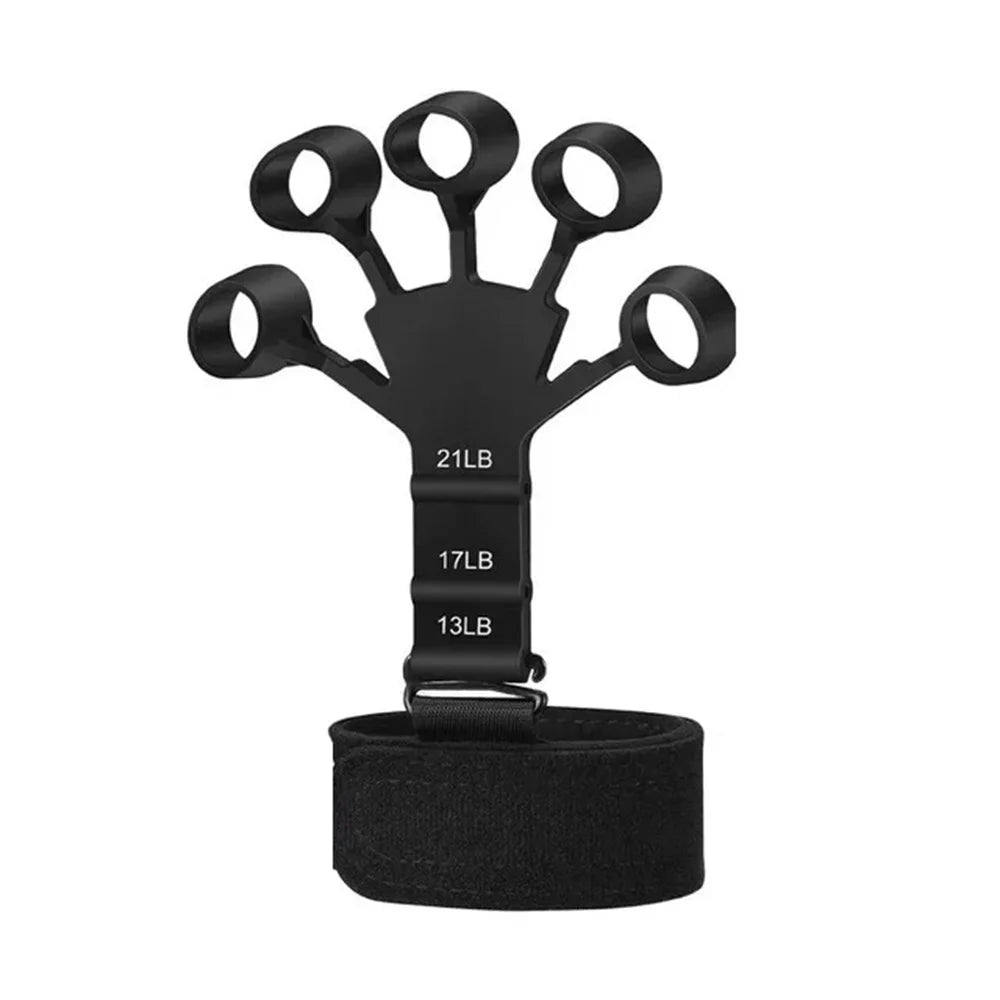 6 Resistance Levels Hand Grip Hand Strength Trainer Rehabilitation Physical Tools Fitness Finger Gripper Gym Expander Portable - Problems Solved