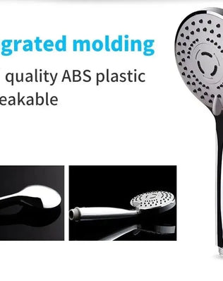 Bathroom Pressurized Hand Shower Package Accessories Shower Nozzle Large Water Output 5 Models Universal Adaptation Save Water - Problems Solved
