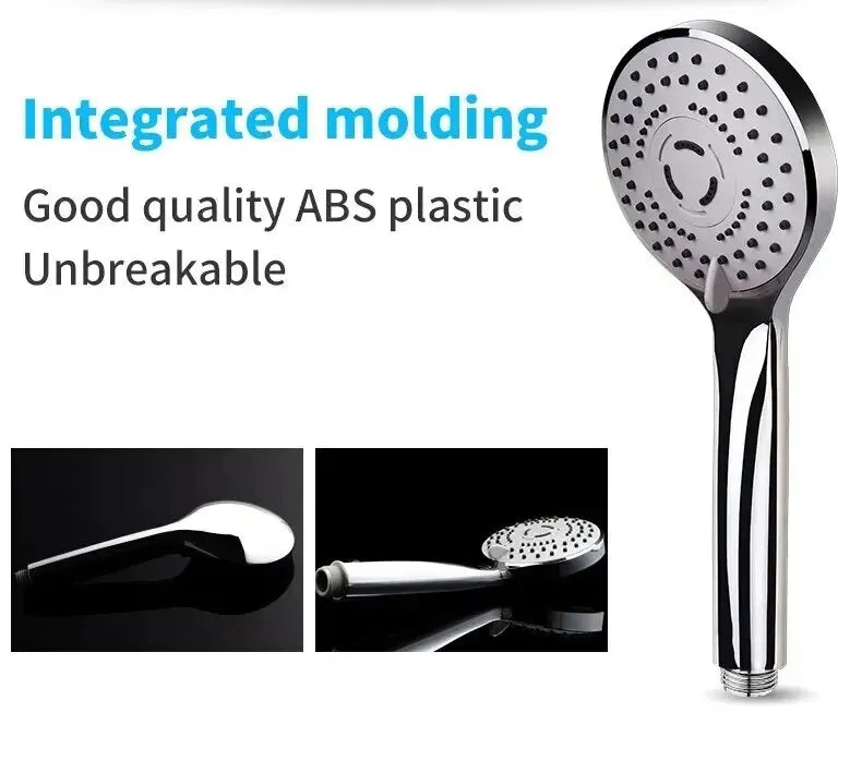 Bathroom Pressurized Hand Shower Package Accessories Shower Nozzle Large Water Output 5 Models Universal Adaptation Save Water - Problems Solved