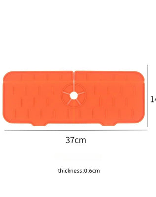 Kitchen Gadgets Silicone Faucet Absorbent Pad Shelf Sink Splash - Problems Solved