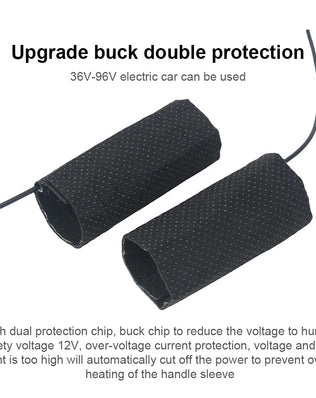 Motorcycle Heated Grips Handlebars Cover 3 Gear Adjustable USB Electric Handlebars Heater Hot Grip Winter Warming Accessories - Problems Solved