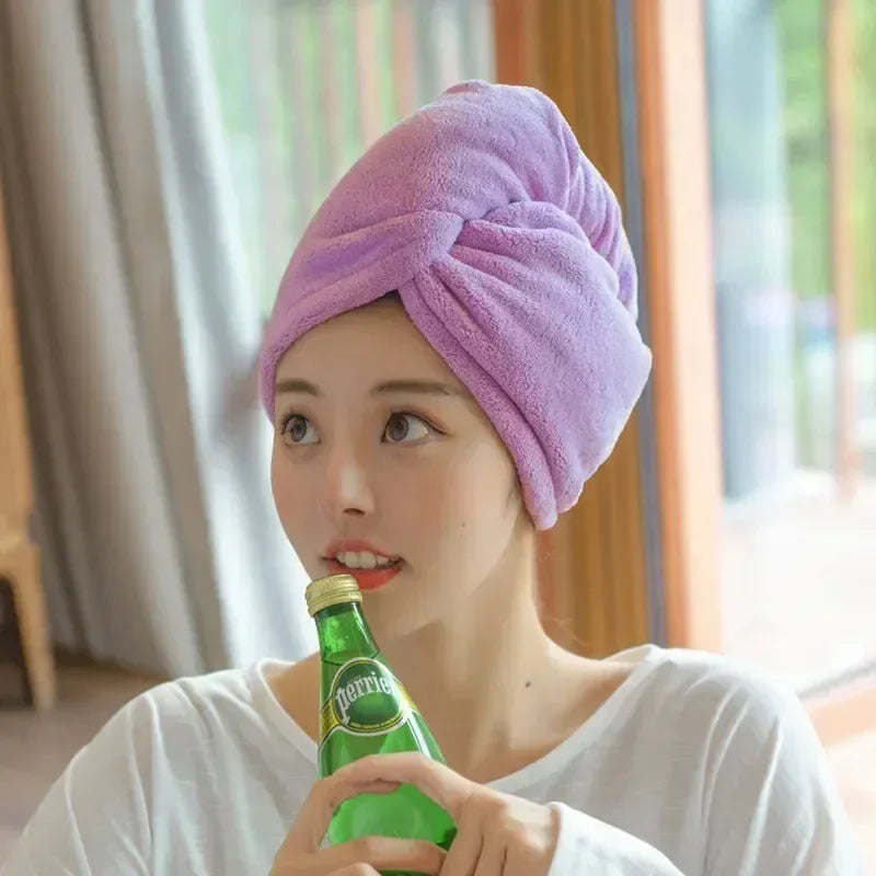 Bath Towels Soft Bathroom Accessories Microfiber Microfiber Towels Blow Dry Towels Bathroom Amenities Shower Caps Quick For Home - Problems Solved