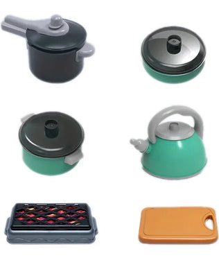 Kids Kitchen Set with Realistic Cooking Tools Creative Role Play - Problems Solved