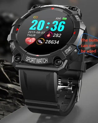 Smart Watch Fitness Bracelet Sport Pedometer Control Music BT Connection Clock Alarm Weather Message Smartwatch FD68S Y56 - Problems Solved