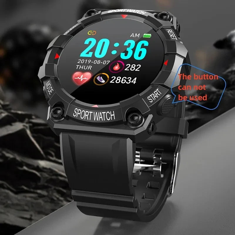 Smart Watch Fitness Bracelet Sport Pedometer Control Music BT Connection Clock Alarm Weather Message Smartwatch FD68S Y56 - Problems Solved