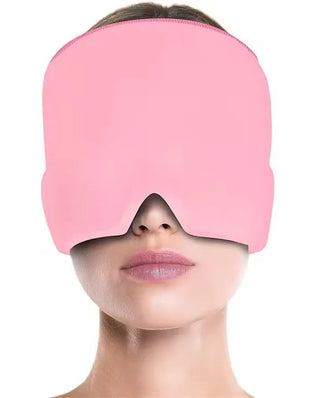 Migraine Relief Hat headache hat Gel Hot Cold Therapy Ice Cap For Relieve Pain Ice Hat Eye Mask Stress Pressure Pain Relief - Problems Solved