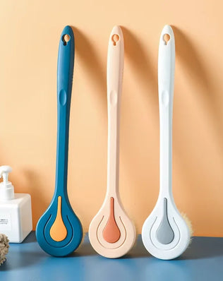 Bathroom Body Brush Kit with Long Handle: Soft-Hair Brush - Problems Solved