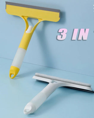 3 in 1 Window Cleaning Squeegee Multi Function with Spray Bottle - Problems Solved