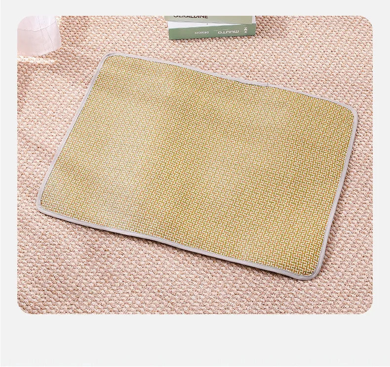 Summer Cooling Gel Pad for Dogs Cats Non Slip Pet Mat Heat Relief Washable Bamboo Bedding Indoor Outdoor Use - Problems Solved