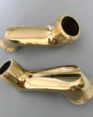Bathroom Accessory Golden Brass Claw Foot Wall Mounted Bath Tub Rain Shower Faucet Adjustable Adapter Swing Arms zba179 - Problems Solved