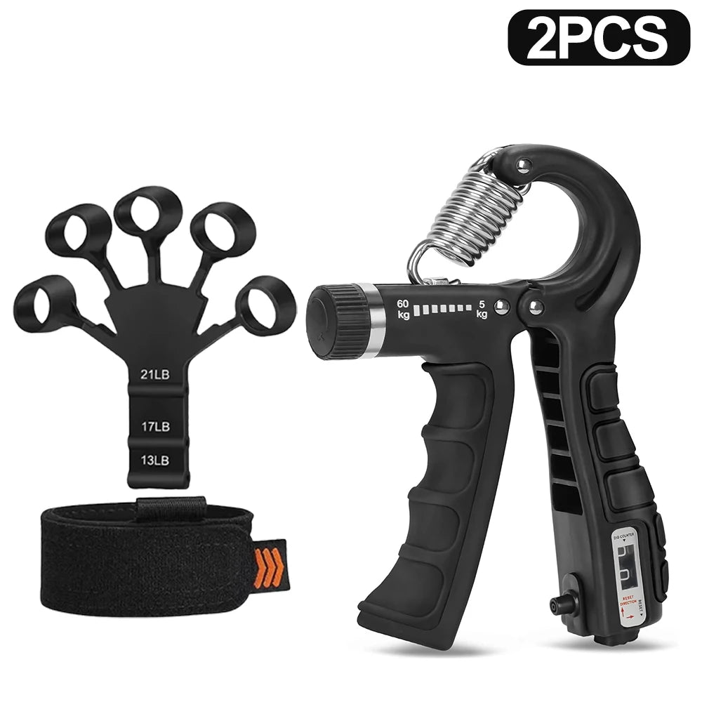 5-60Kg Adjustable Heavy Hand Gripper Fitness Hand Exerciser - Problems Solved