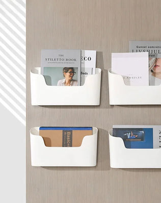 Kitchen Wall-mounted Adhesive Storage Rack Multifunctional - Problems Solved