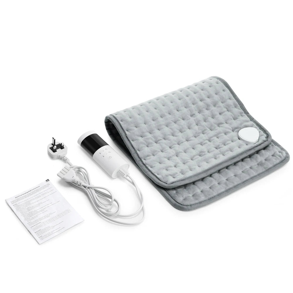 Electric Heating Pad Shoulder Back Leg Pain Relief Physiotherapy Winter Heater Timed Temperature Control Heating Blanket Mat - Problems Solved