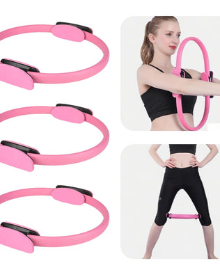 Pilates Ring Fitness Ring Portable Fitness Circle Flexible Resistance - Problems Solved