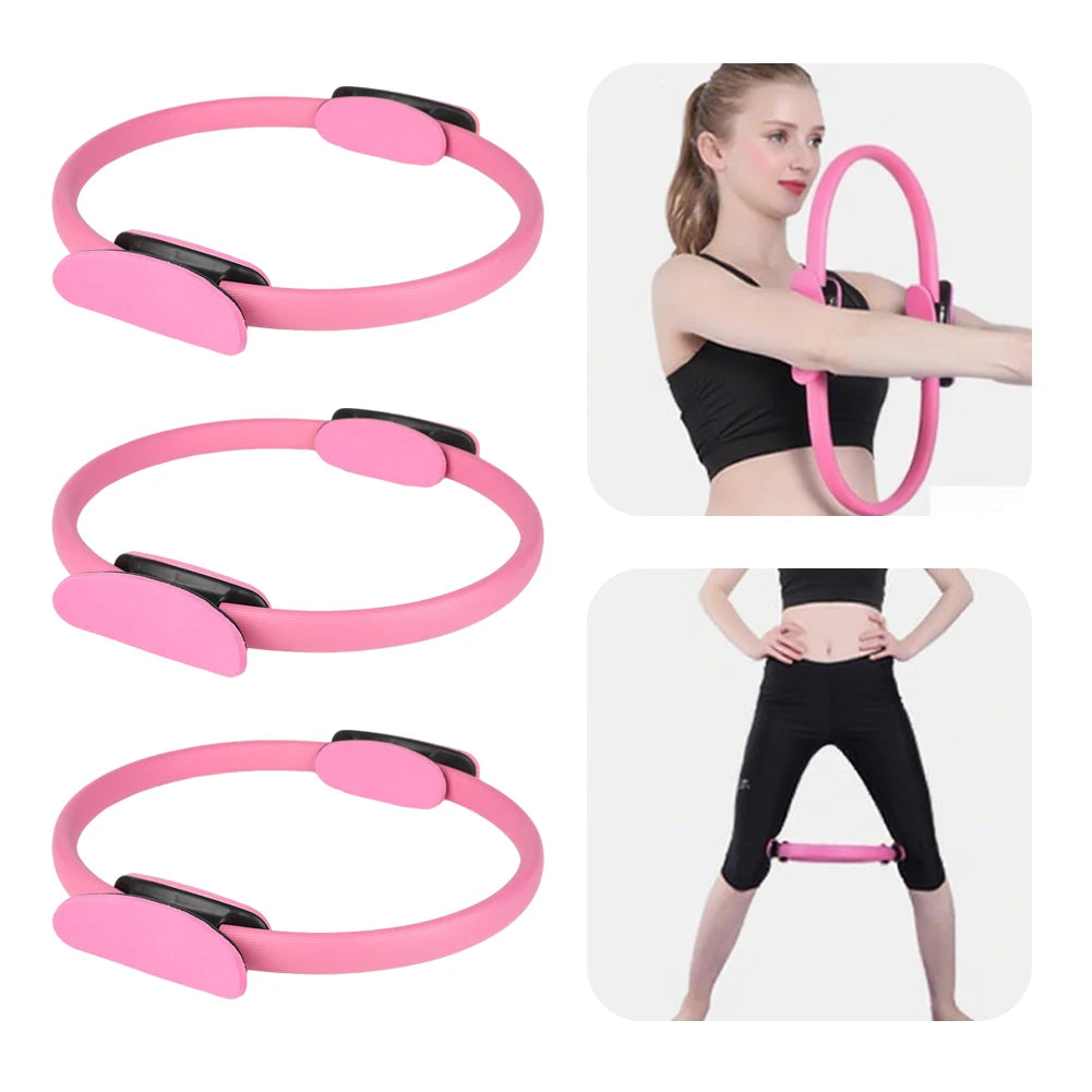 Pilates Ring Fitness Ring Portable Fitness Circle Flexible Resistance - Problems Solved