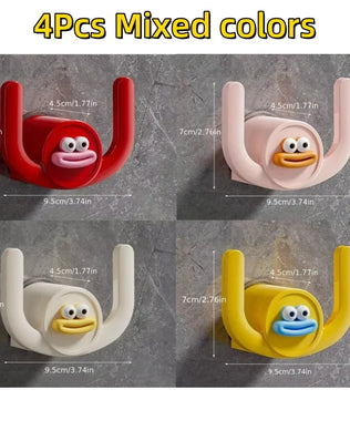 1Pc Cartoon Slippers Hook Bathroom Slipper Rack Shower Storage Organizer Shoe Holder Drainage Stand for Bathrooms and Bedrooms - Problems Solved