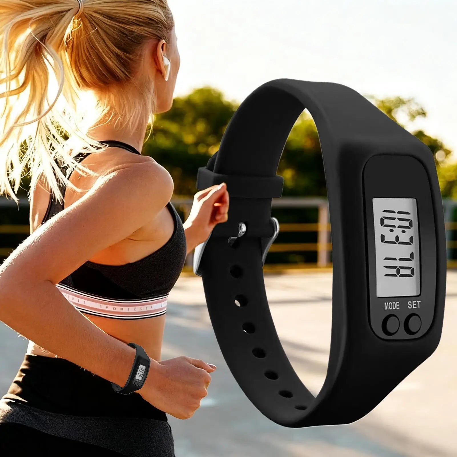 Pedometer Wristband With Pedometer LCD Screen - Problems Solved