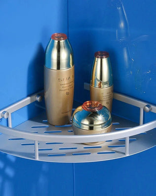 Bathroom Corner Shelf Shower Shelves Dusche Eckregal Bad Wall Badregal Storage Organizer Floating Ablage Bohren - Problems Solved