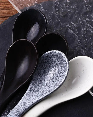 Creative Japanese Restaurant Kicthen Gadgets Cooking Utensil Tool Rice Spoons Teaspoon Soup Spoon Tableware - Problems Solved