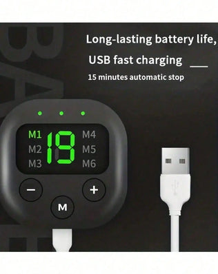 Waist massager, portable USB charging shaping device - Problems Solved
