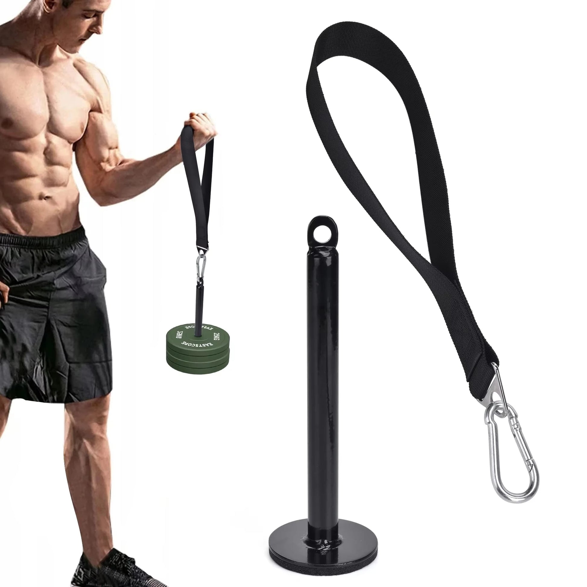 Fitness Arm Wrestling Training Strap Home Gym Wrist Forearm Arm Blaster & Hand Grip Band for Armwrestling Pronation Rope - Problems Solved