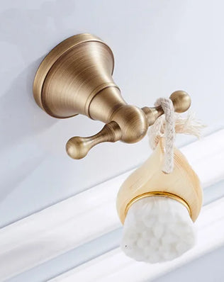 Bathroom Accessories Antique Brass Wall Mounted Toilet Paper Holder