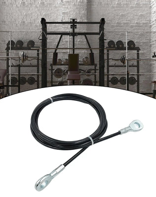 Fitness Extension Cable 5mm Wrists Arms Forearms Training Exercise Machine Cable Heavy Duty Steel Wire Rope Fitness Pulley Cable - Problems Solved