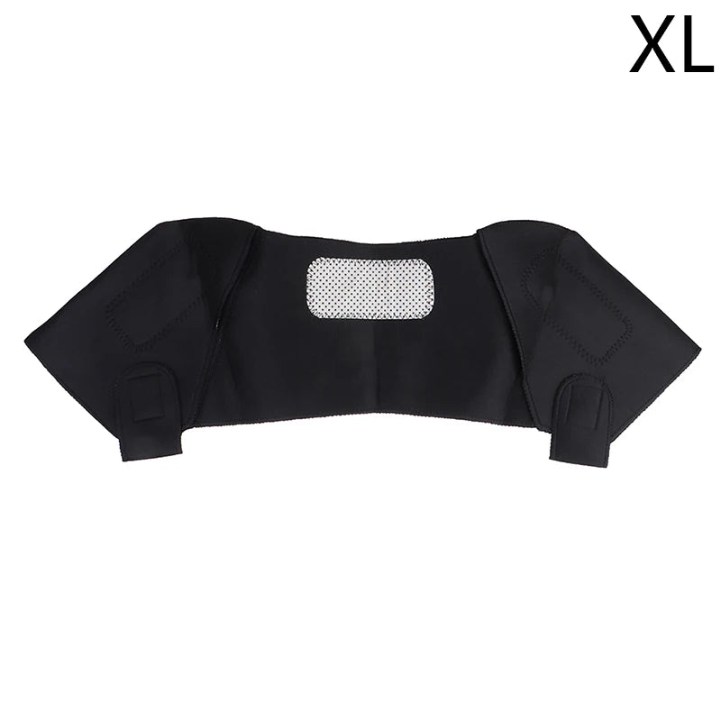 Tourmaline Self-heating Heat Therapy Pad Shoulder Protector Support Brace Pain Relief Health Care Magnet Heated Belt - Problems Solved
