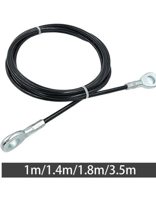 Fitness Extension Cable 5mm Wrists Arms Forearms Training Exercise Machine Cable Heavy Duty Steel Wire Rope Fitness Pulley Cable - Problems Solved