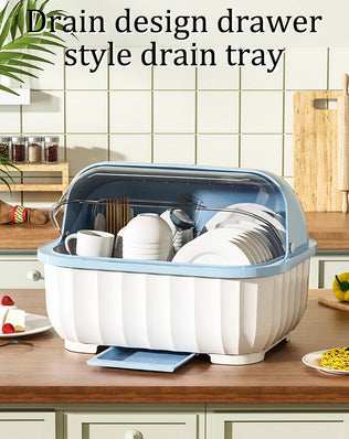 Kitchen Drain Cabinet With Lid, Bowl Box For Storing Dishes - Problems Solved