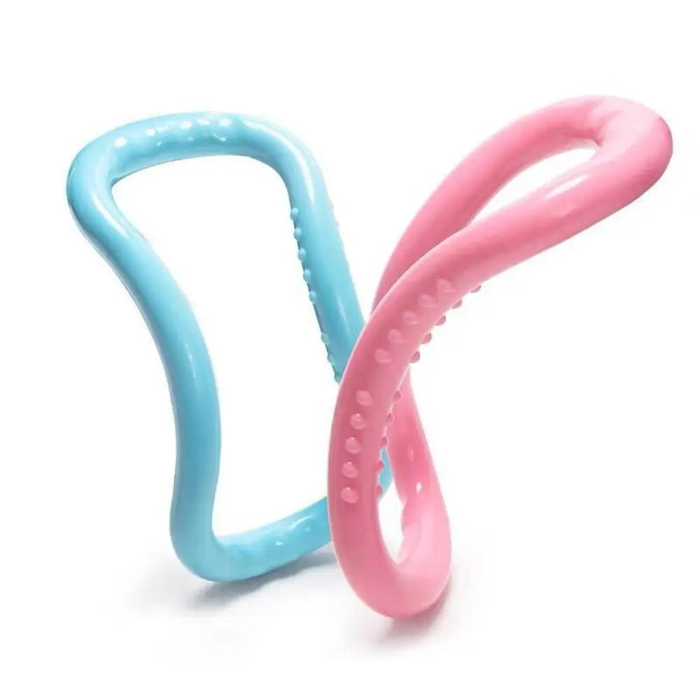 Fitness Equipment Loop Yoga Circle Equipment Support Tool PP Yoga Ring Colorful Circles Pilates Stretch Ring Home Training - Problems Solved