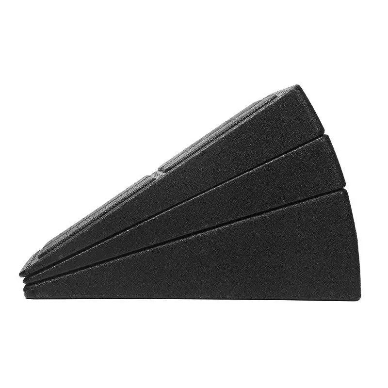Durable 3-In-One Fitness Gear - Leg Stretcher, Squat Foam Wedge, Calf Raise Slant Board, Easy to Install Yoga Wedge Accessory - Problems Solved