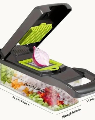 Kitchen artifact, vegetable cutting artifact, multifunctional slicer, slicer, slicer, kitchen utensil - Problems Solved
