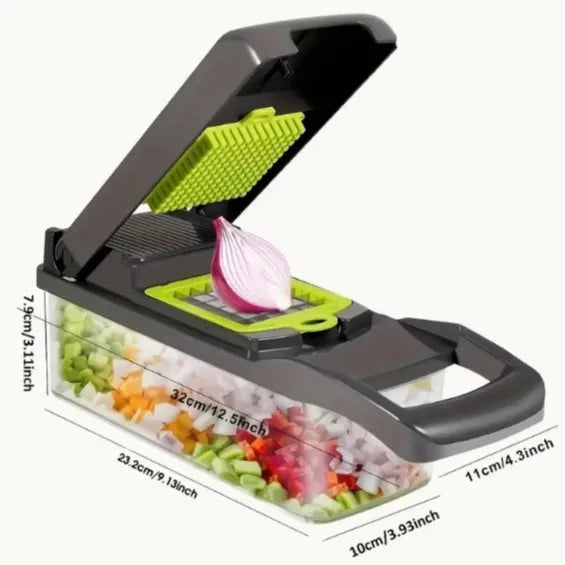 Kitchen artifact, vegetable cutting artifact, multifunctional slicer, slicer, slicer, kitchen utensil - Problems Solved