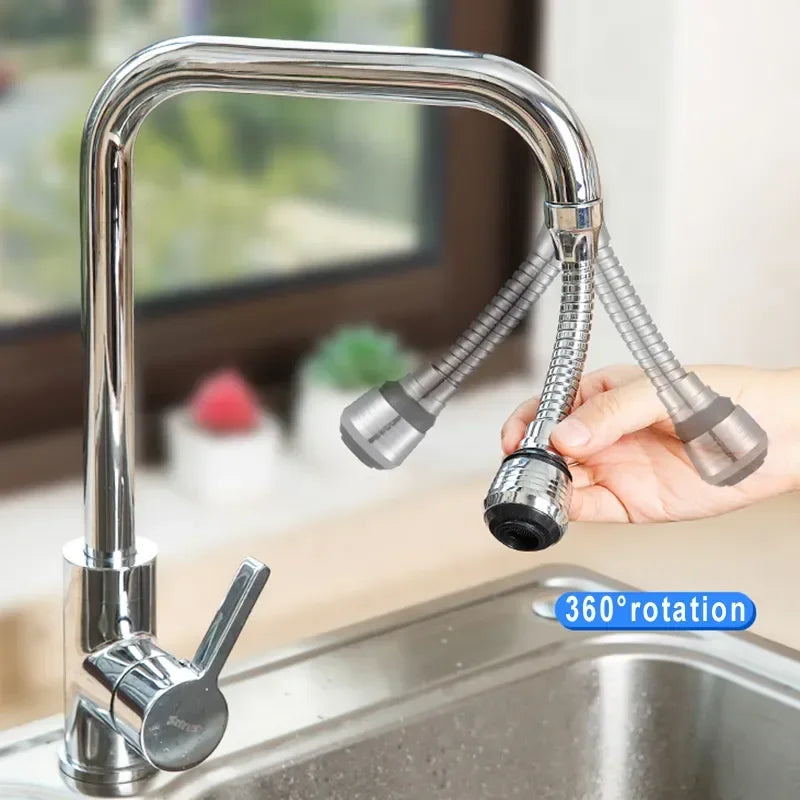 Kitchen Gadgets 2 Modes 360 Rotatable Bubbler High Pressure Faucet Extender Water Saving Bathroom Kitchen Accessories Supplies - Problems Solved