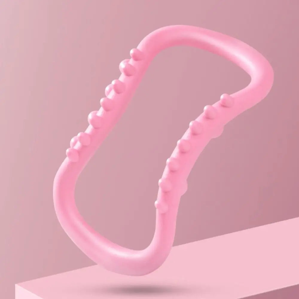 Fitness Equipment Loop Yoga Circle Equipment Support Tool PP Yoga Ring Colorful Circles Pilates Stretch Ring Home Training - Problems Solved