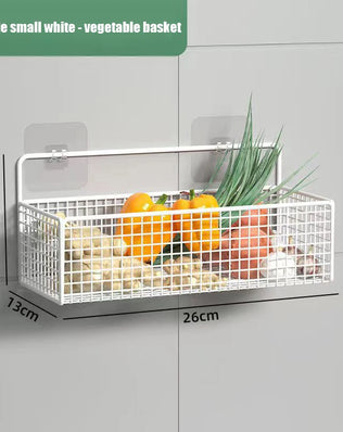 Wall-Mounted Multifunctional Storage Rack Bathroom Organizer No-Punch Toiletries Shelf Space Saving for Kitchens And Bathrooms - Problems Solved