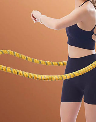 Fitness Circle Portable Exercise Ring Foldable Waist Shaping Soft - Problems Solved