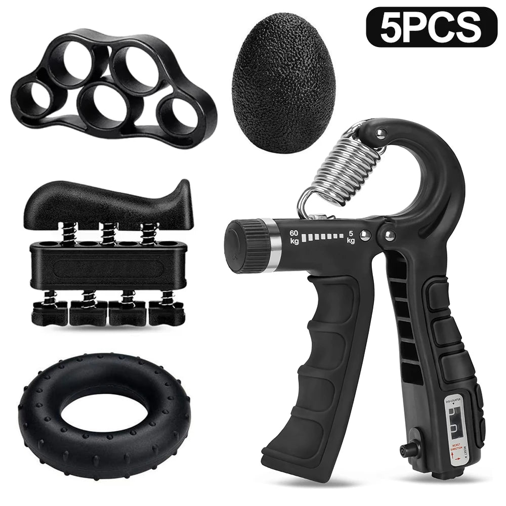 5-60Kg Adjustable Heavy Hand Gripper Fitness Hand Exerciser - Problems Solved