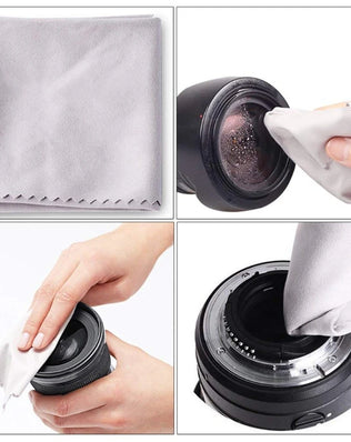 6-in-1 Camera Cleaning Kits Professional Air Blower DSLR Lens Cloth Pen Brush Cleaning Tool for CCD Sensor Lens Keyboards - Problems Solved