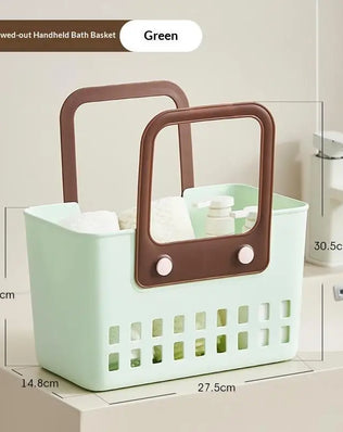 Home Bathroom Shower Basket Hand-Held Shower Basket Bathroom Shower Supplies Storage Basket - Problems Solved
