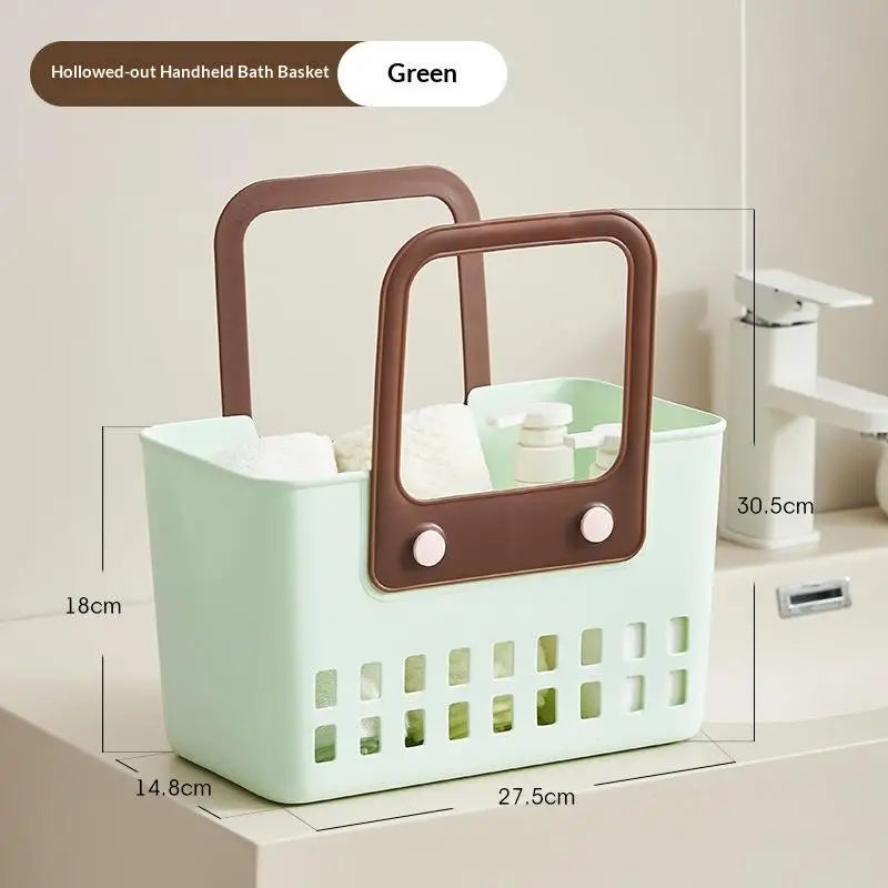 Home Bathroom Shower Basket Hand-Held Shower Basket Bathroom Shower Supplies Storage Basket - Problems Solved