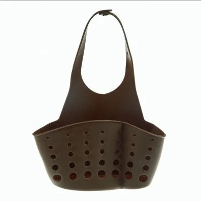 Home Storage Drain Basket Kitchen Sink Holder Adjustable Soap Sponge Shlf Drainer Organizer Gadget Bathroom Accessories - Problems Solved