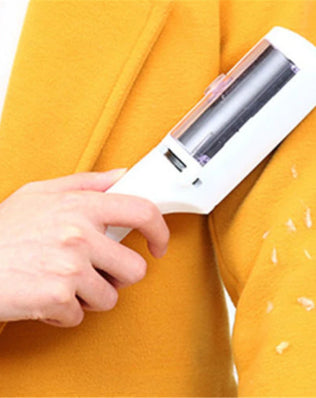 Electrostatic Static Clothing Dust Pets Hair Cleaner Remover Brush Suction Sweeper for Home Office Travel Cleaning Brushes - Problems Solved