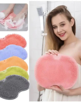 Bathroom Shower Anti Slip Mat, Circular Massage Foot Mat, Back - Problems Solved