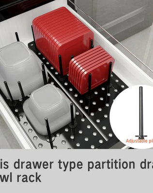 Kitchen Organizer Dish Drying Rack Telescopic Plate Bowl Stand - Problems Solved