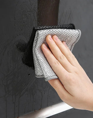 Magic Cleaning Cloth Metal Steel Wire Dish Pot Washdishing Cloths - Problems Solved